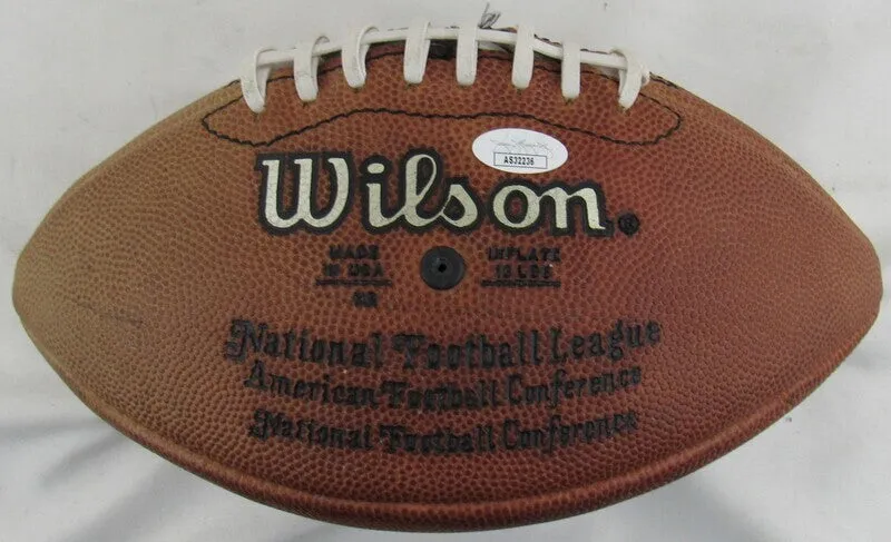 Emmitt Smith Signed Wilson NFL Football JSA AS32236