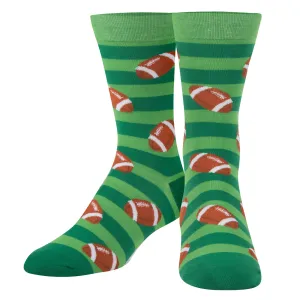 Football - Mens Crew - Crazy Socks