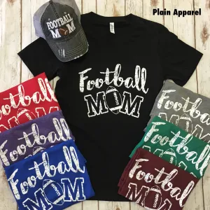 Football Mom V-Neck