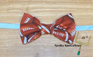 Football Pre Tied Bow Tie Adjustable Strap