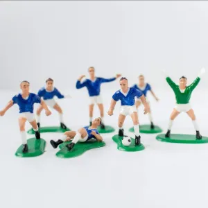 Football Team Cake Topper Set - Blue