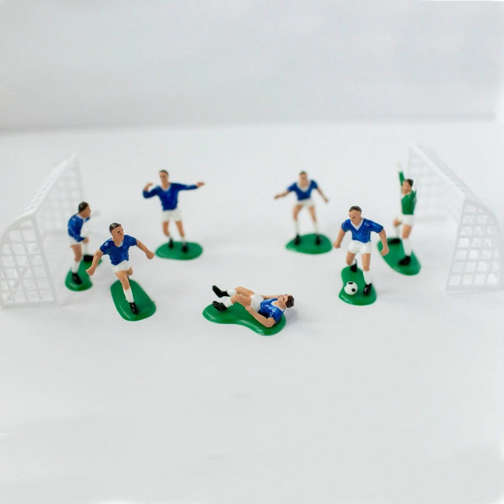 Football Team Cake Topper Set - Blue