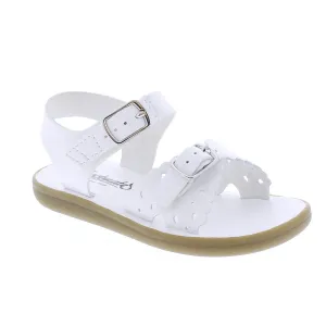 Footmates Eco-Ariel Sandal - White Micro