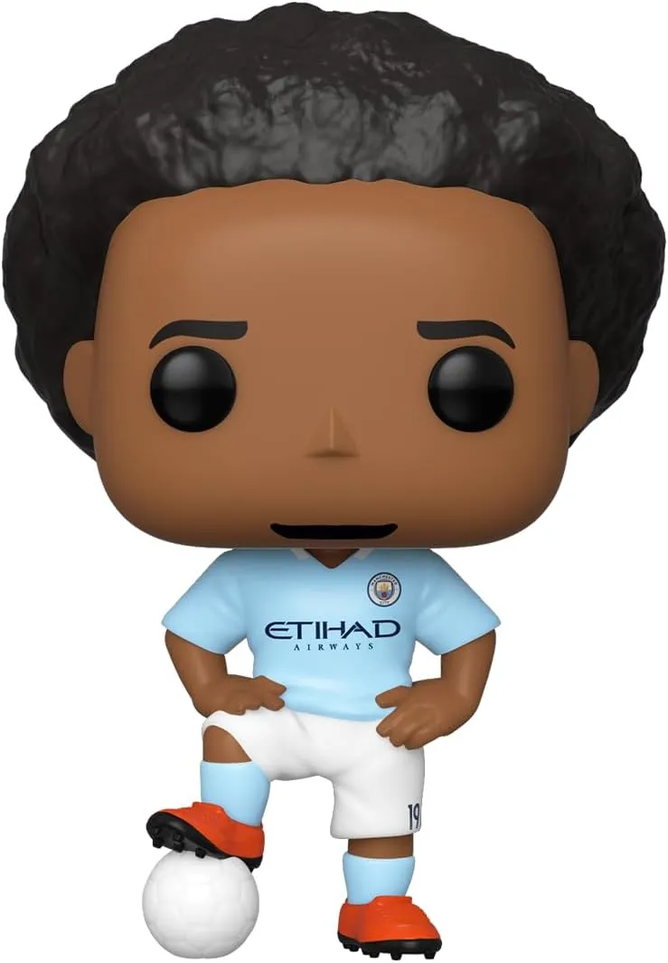 Funko 42790 POP Vinyl Football: Manchester City-Leroy Sane Collectible Figure, Multicolour