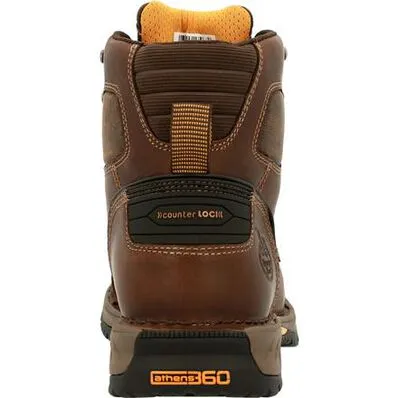 Georgia Boot Men's Athens 360 Waterproof EH 6" Steel Toe Work Boot