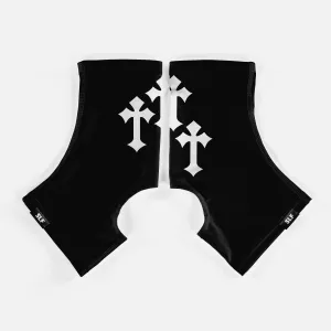 Gothic Cross Kids Spats / Cleat Covers