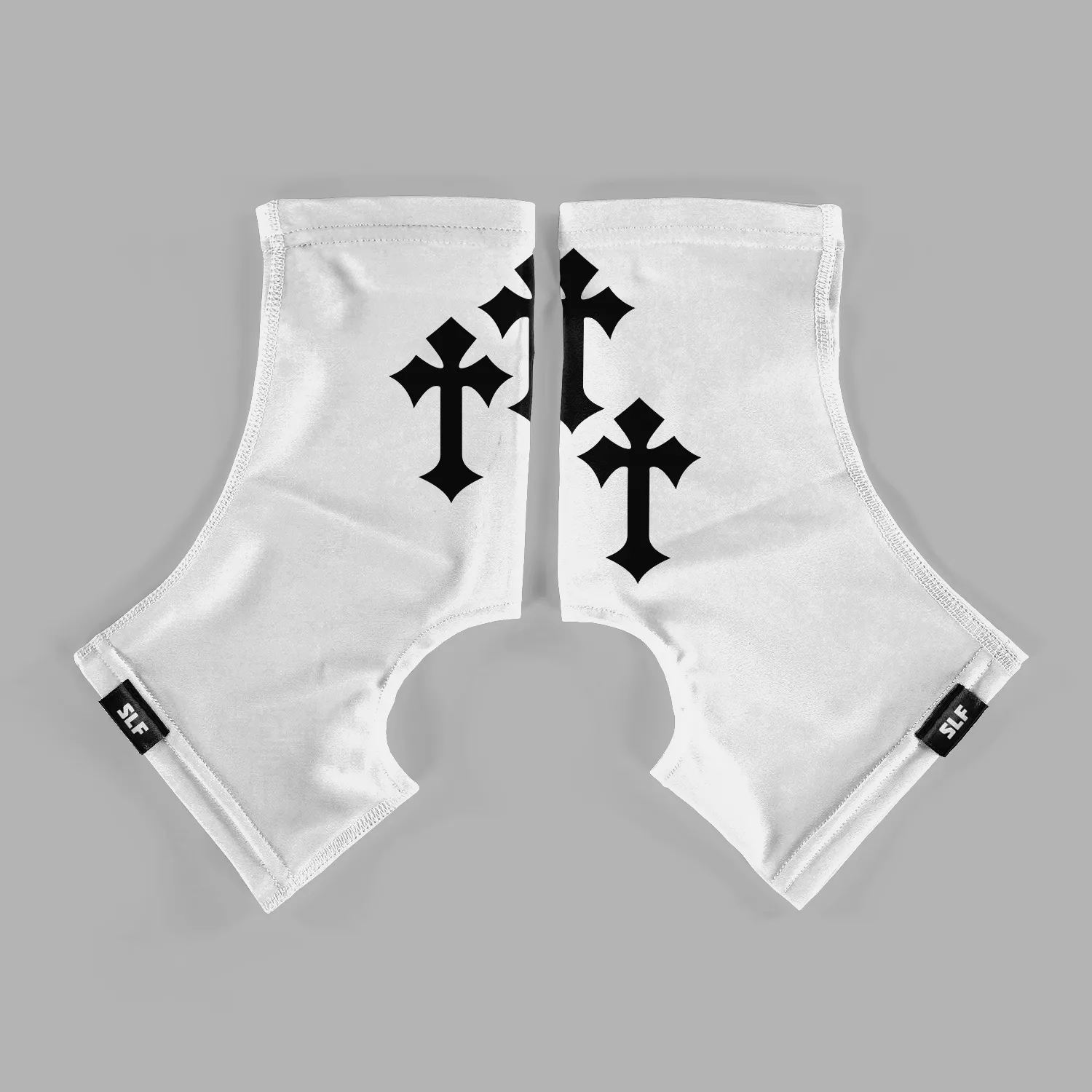 Gothic Cross Kids Spats / Cleat Covers