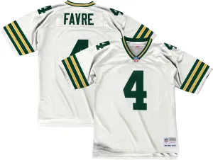 Green Bay Packers Brett Favre 1996 White Replica Jersey