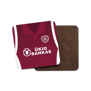 Hearts 09-10 Home Kit Coaster