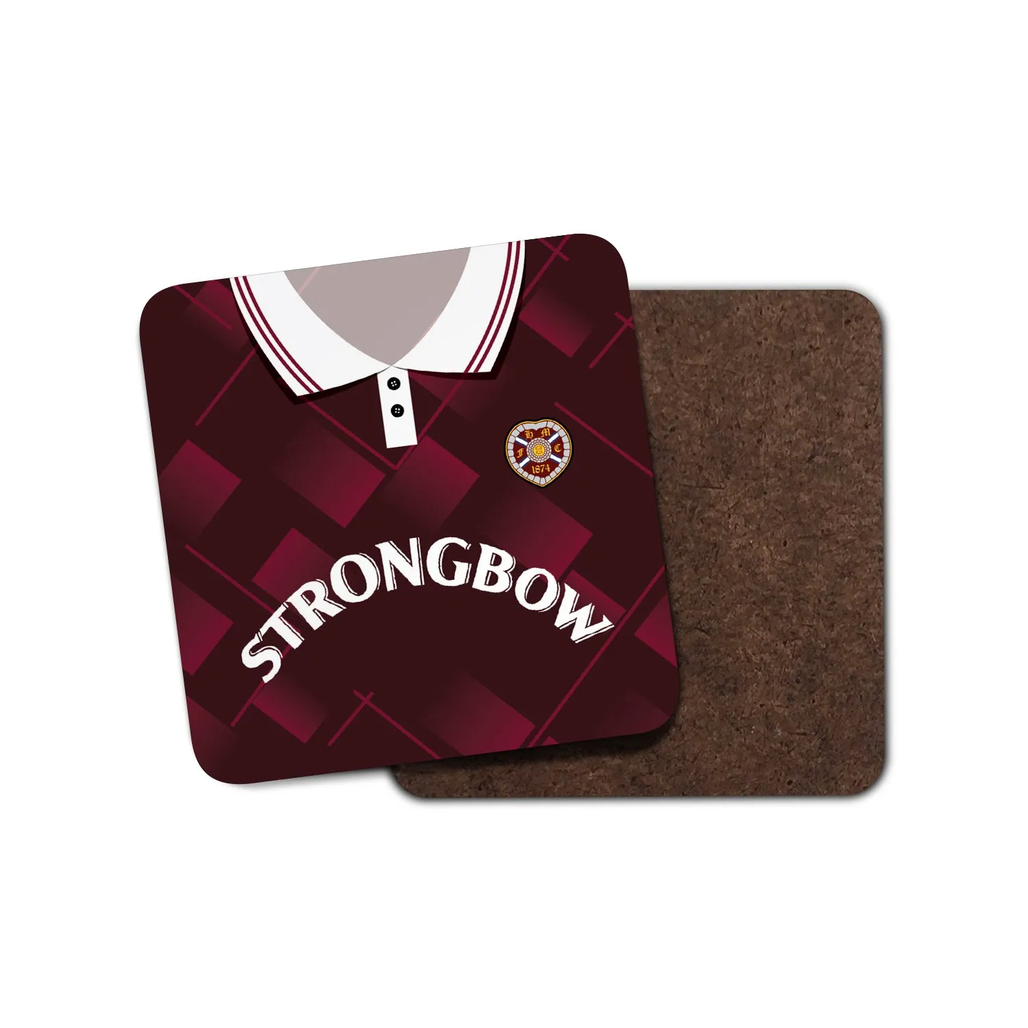 Hearts 93-95 Home Kit Coaster