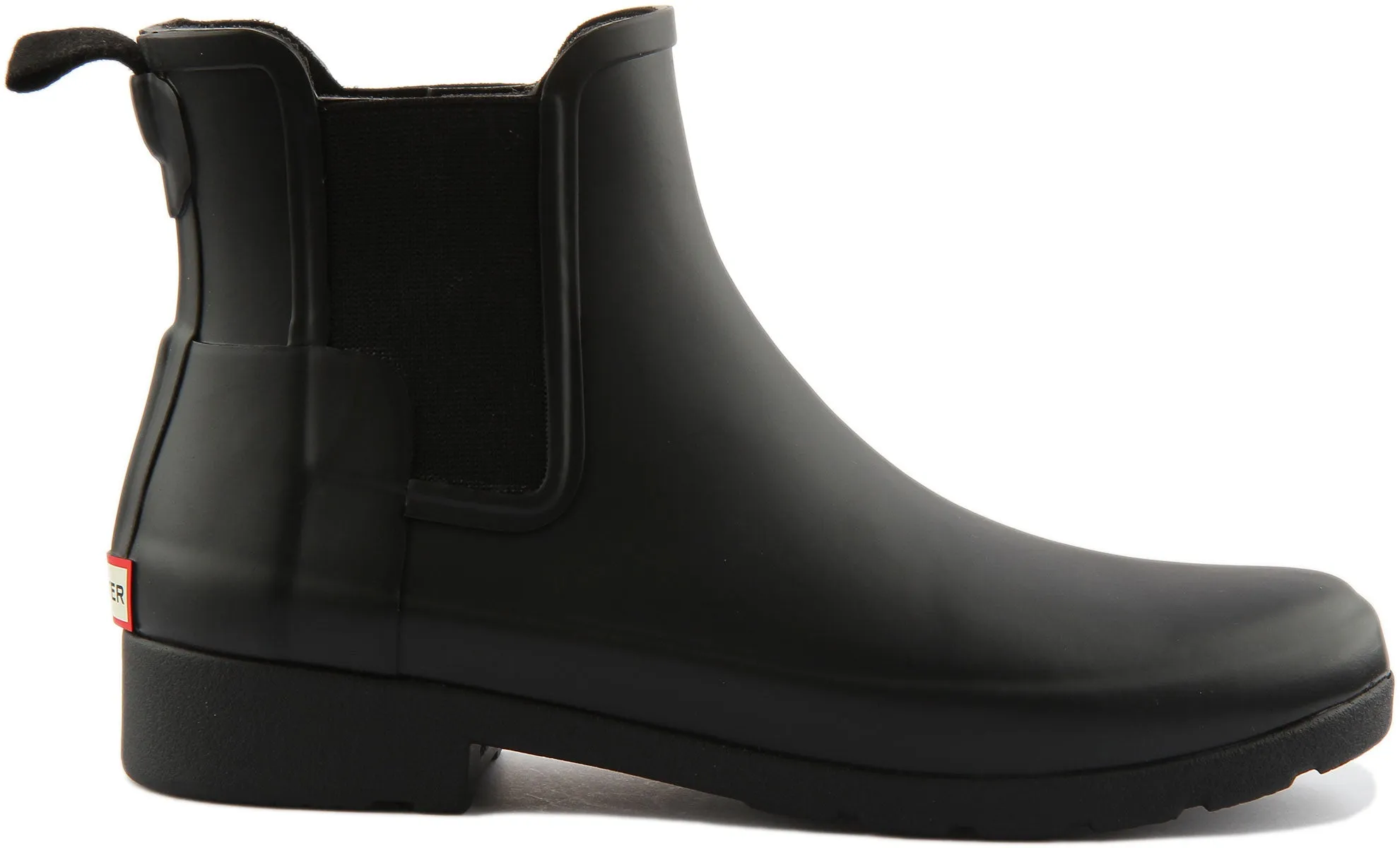 Hunter Original Refined Chelsea In Black For Women