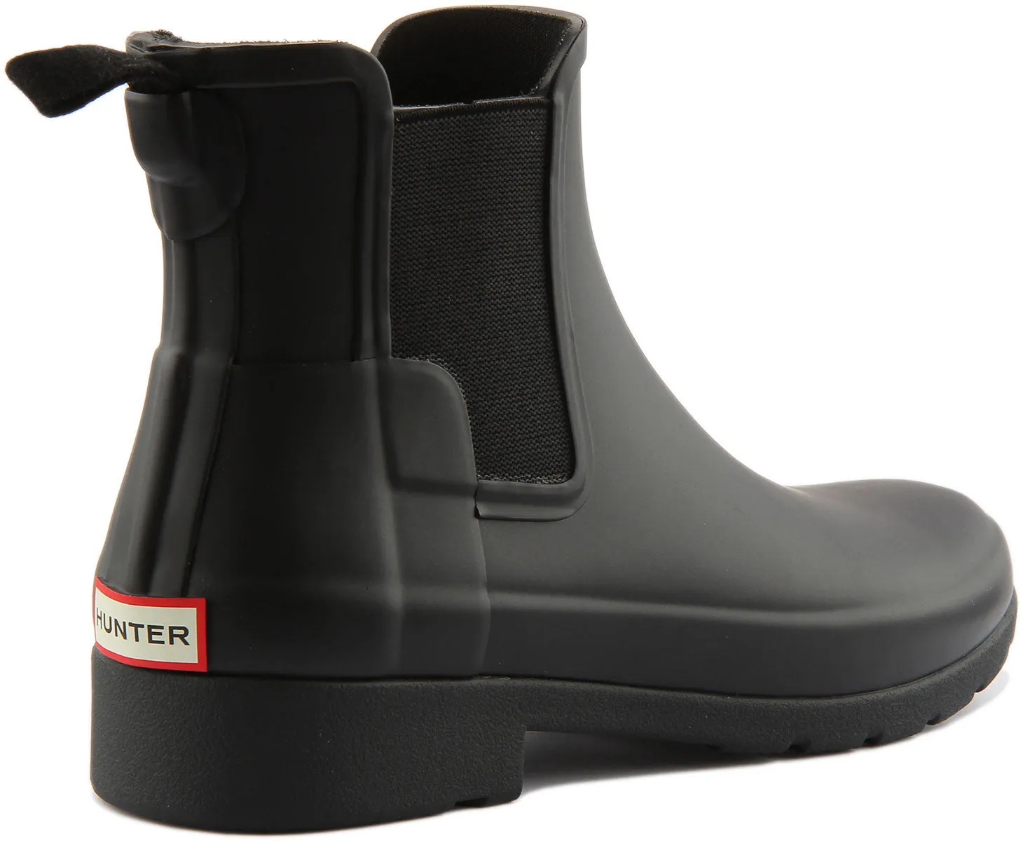 Hunter Original Refined Chelsea In Black For Women