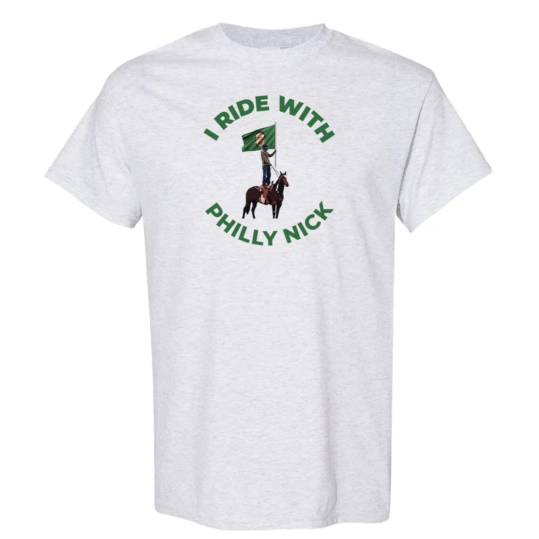 I Ride With Philly Nick Ash T-Shirt | Philadelphia Football