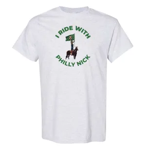 I Ride With Philly Nick Ash T-Shirt | Philadelphia Football