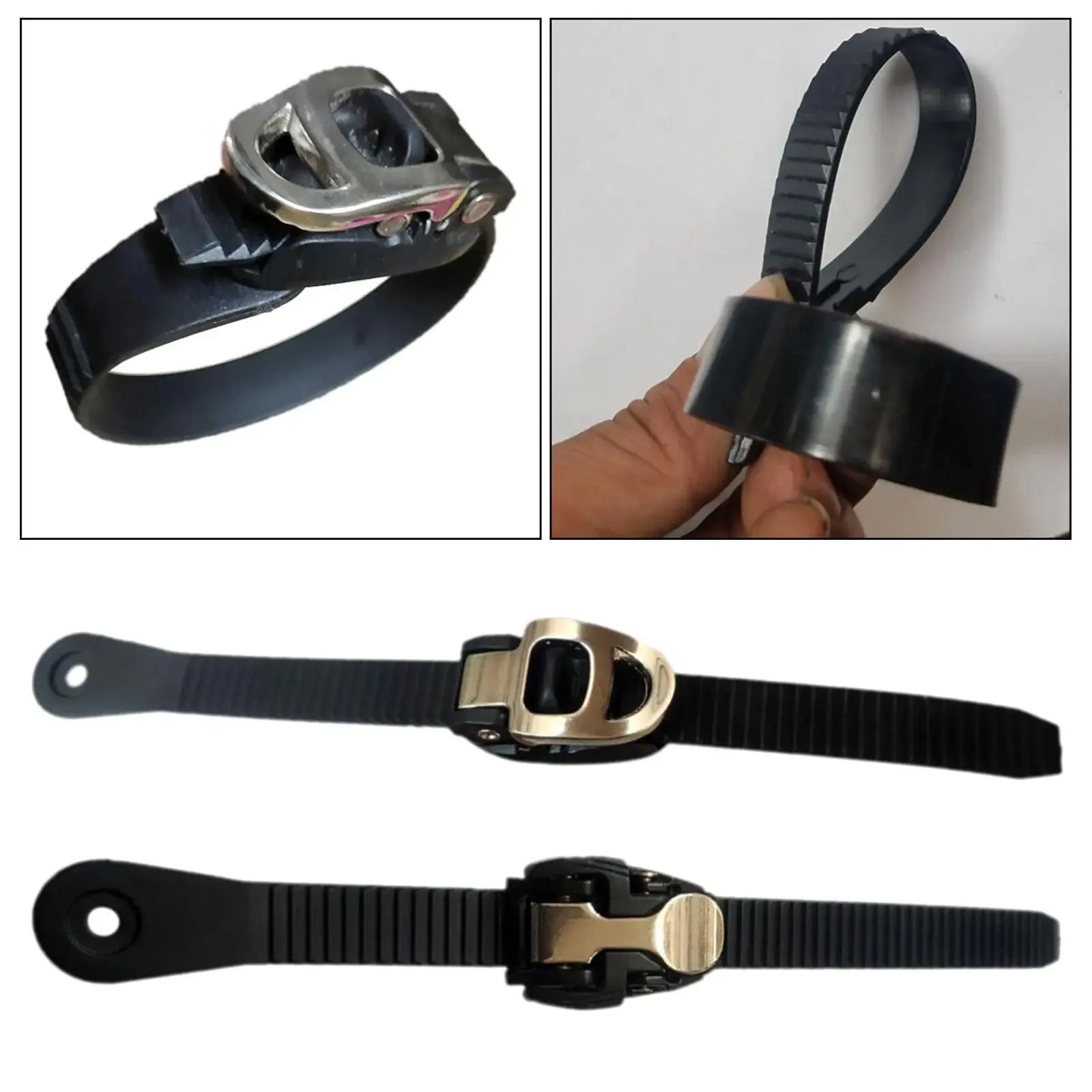 Inline Roller Skate Strap with Clamp T Belt Replacement Parts