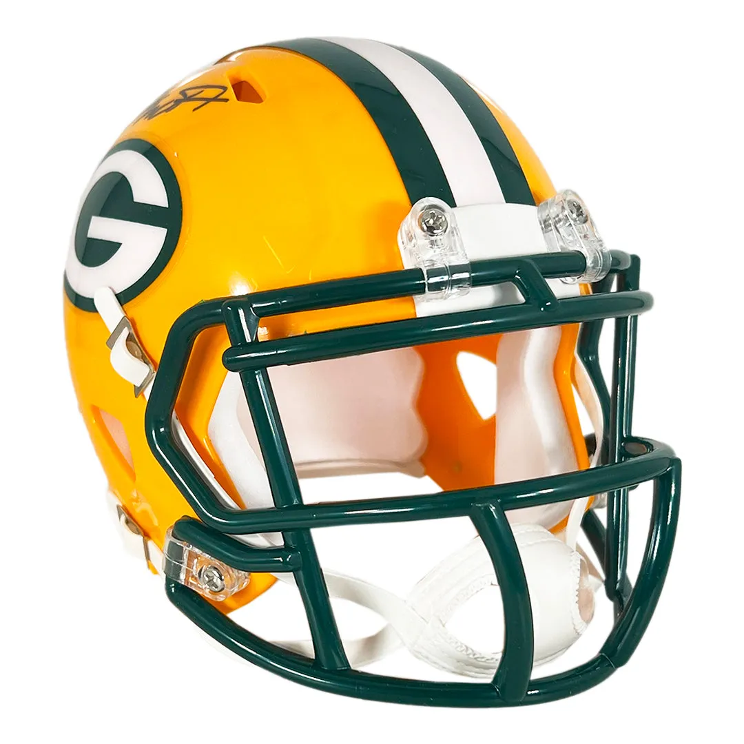 Jace Sternberger Signed Green Bay Packers Speed Mini Football Helmet (Beckett)