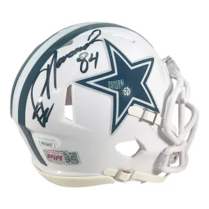 Jay Novacek Signed Dallas Cowboys Alt 2022 Speed Mini Football Helmet (JSA)