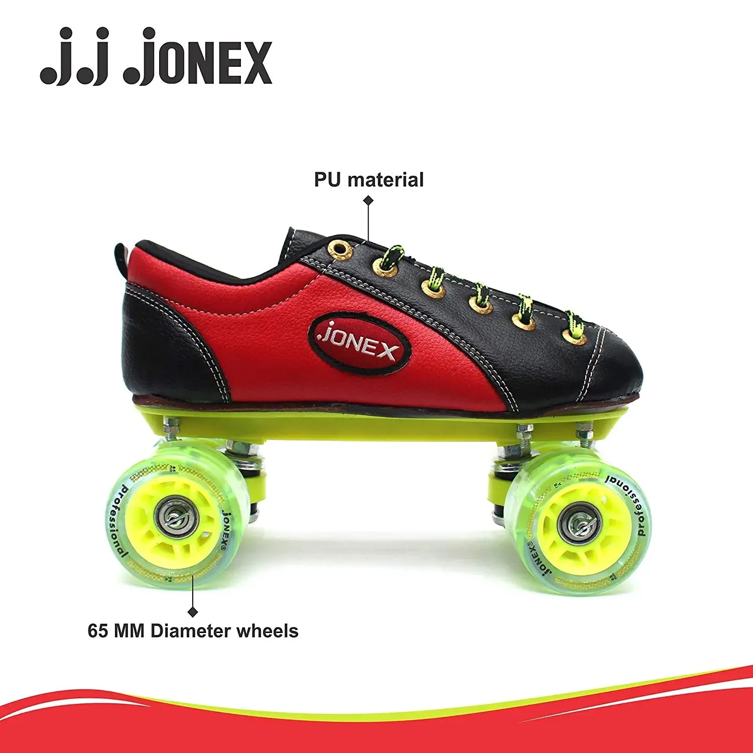 JJ Jonex fix body Professional Roller Skates with Free Skate Bag