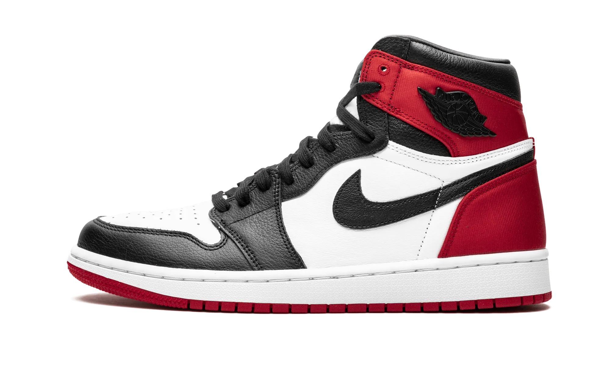 JORDAN 1 HIGH SATIN BLACK TOE