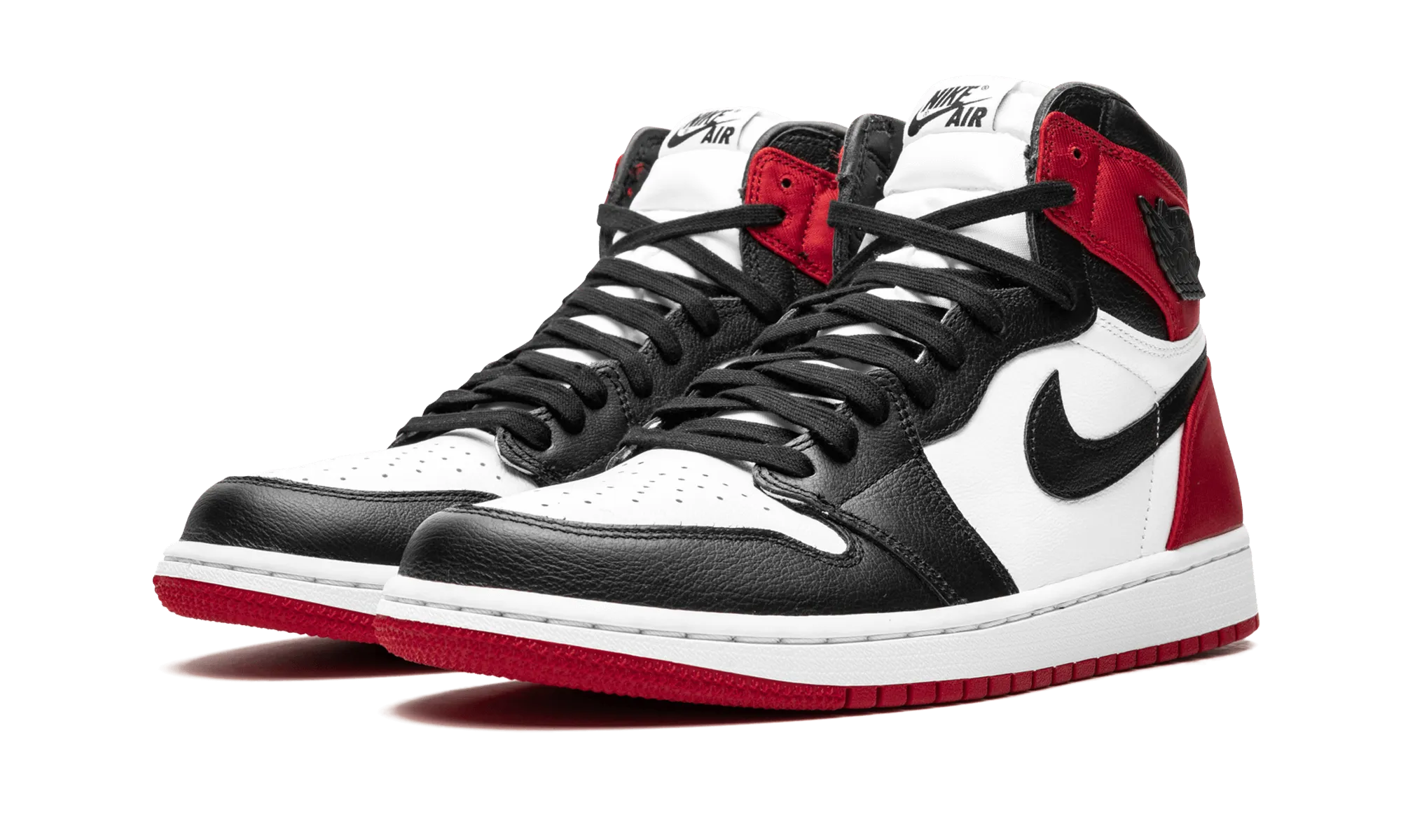 JORDAN 1 HIGH SATIN BLACK TOE