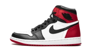 JORDAN 1 HIGH SATIN BLACK TOE