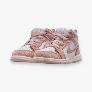 Jordan 1 Mid SE (TD) White Legend Pink Sail FN7537-161