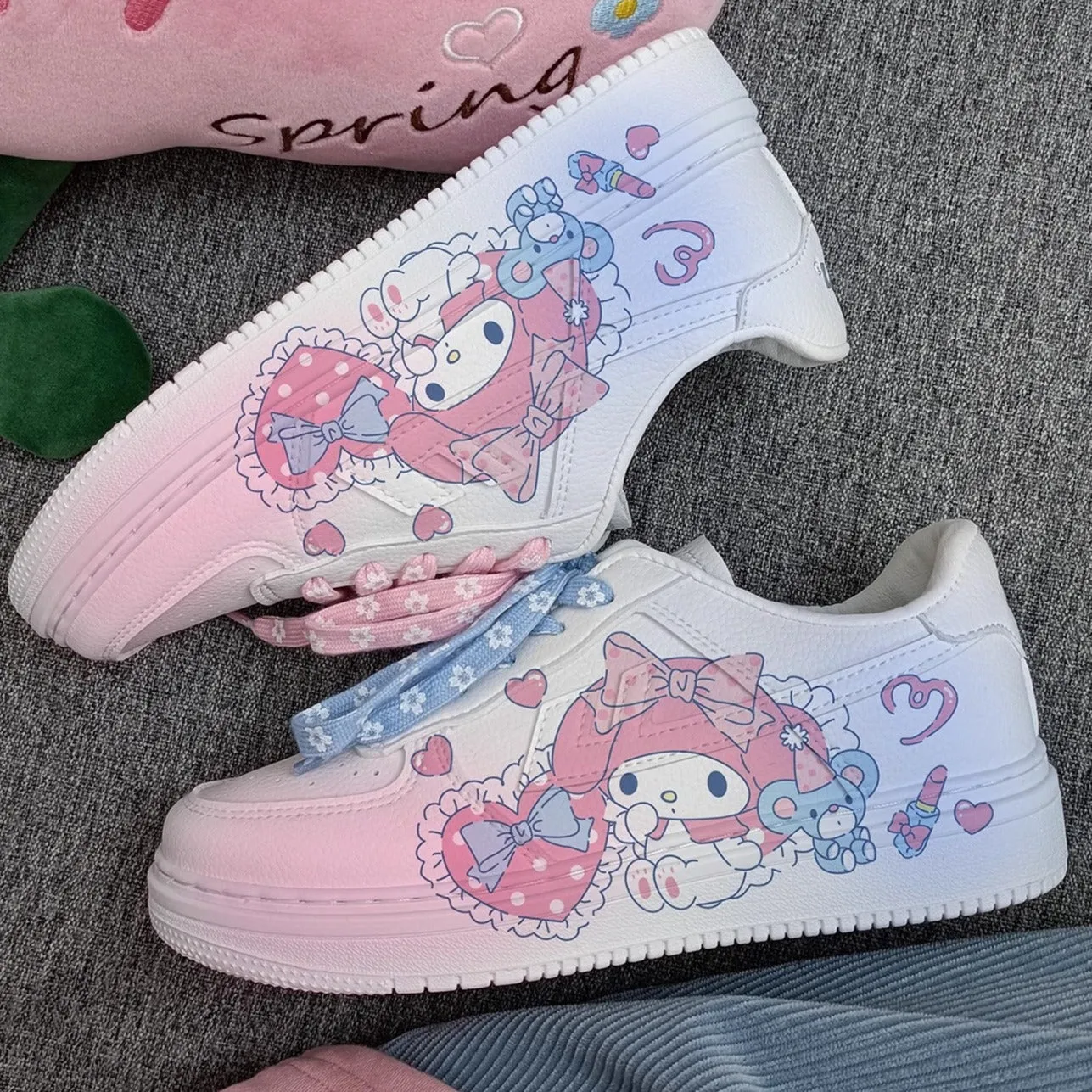 Kawaii Print Cute Anime Shoes Sneakers