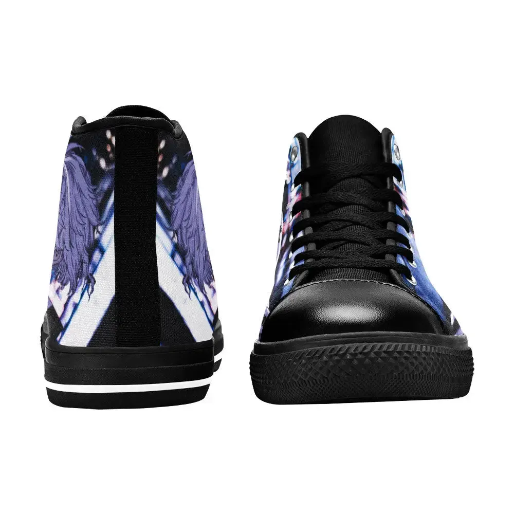 Kawaragi Senju Tokyo Revengers Shoes High Tops Sneakers for Kids and Adults