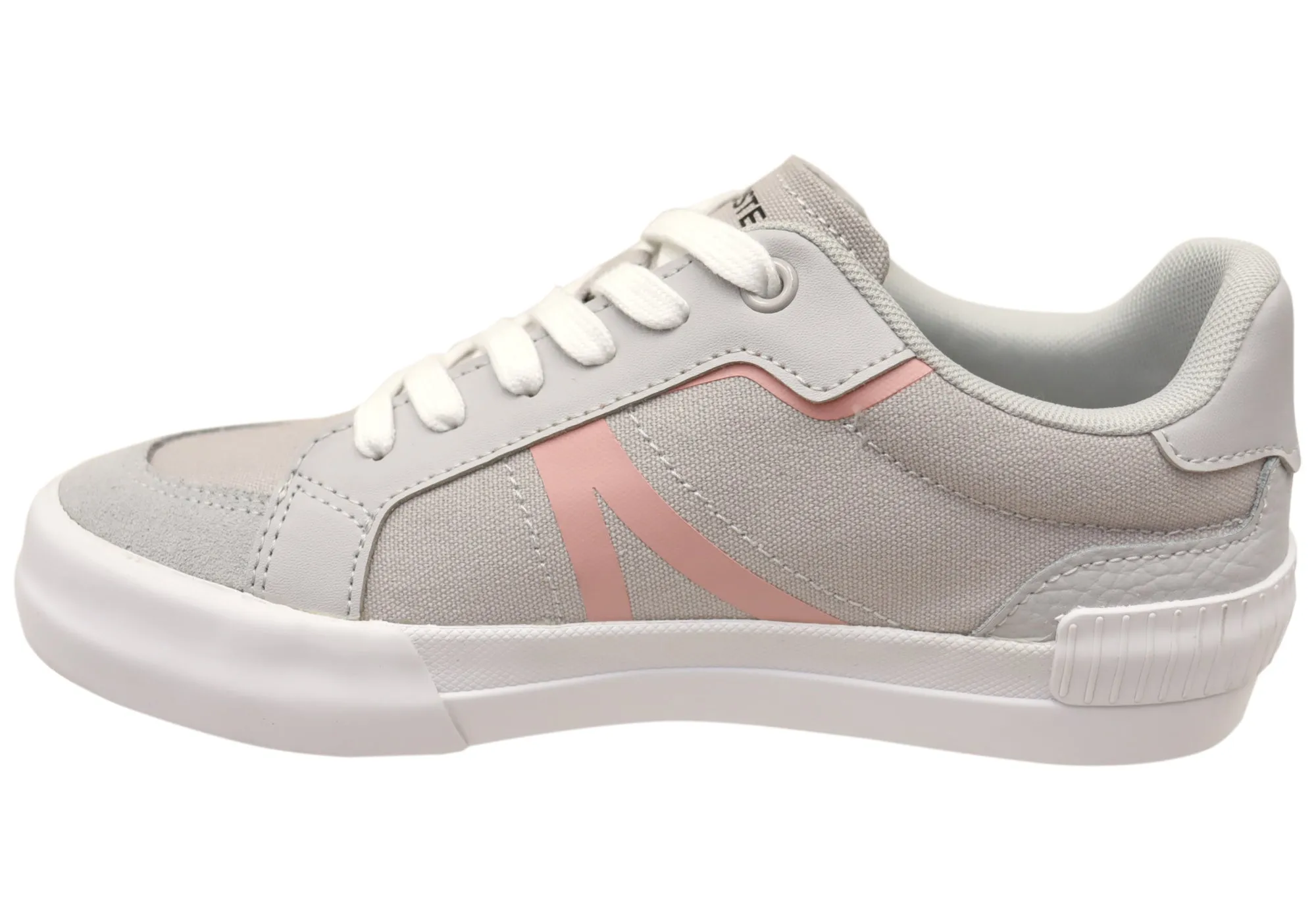 Lacoste Women Comfortable Lace Up L004 Colorblock Sneakers