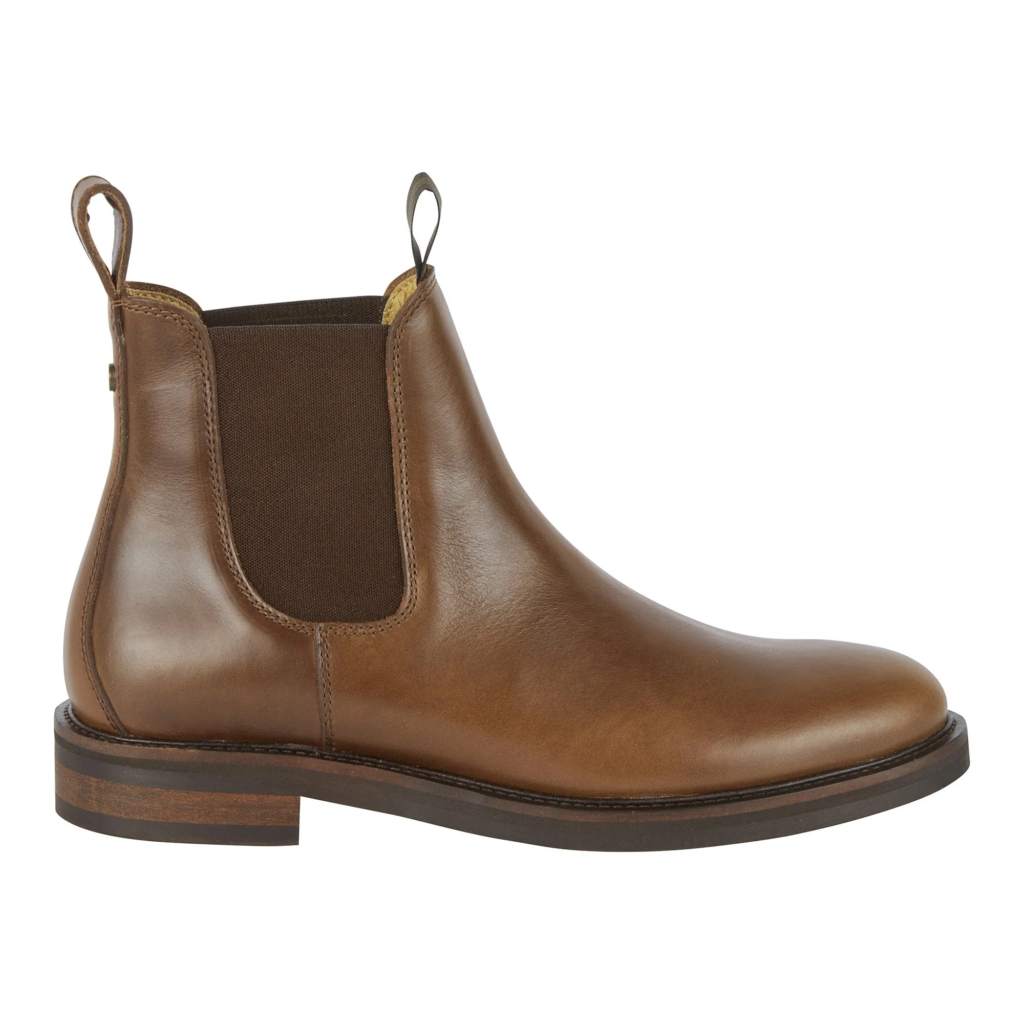 Le Chameau Mens La Chelsea Cuir Boot - Burnished Brown