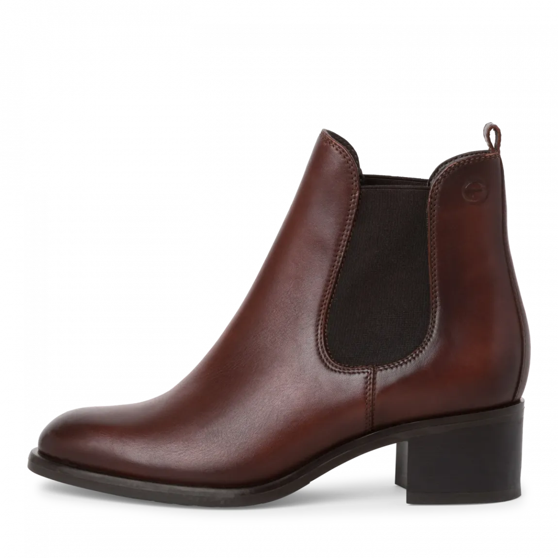 Leather Chelsea Boot - Cafe Brown