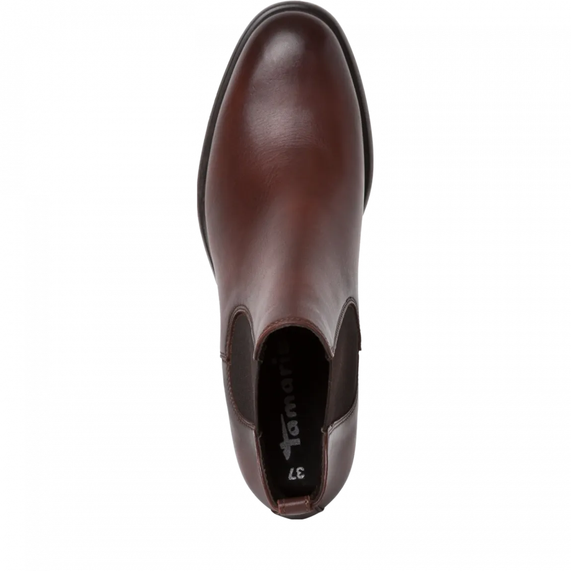 Leather Chelsea Boot - Cafe Brown