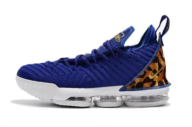 LeBron 16 Champion Royal Blue White Men's Basketball Shoes