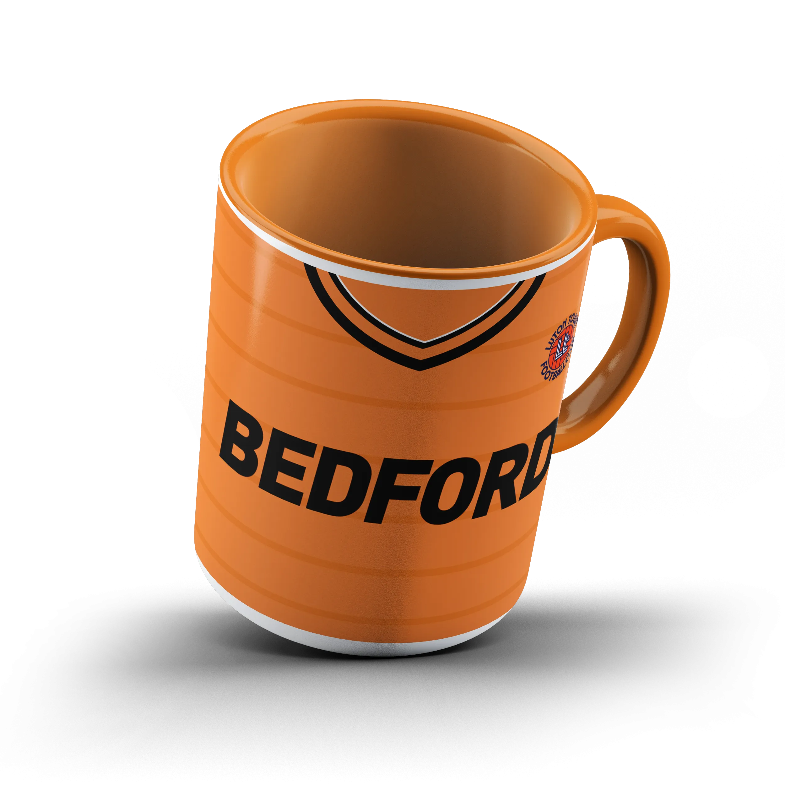 Limited Edition Luton Town 1985 Orange Handle & Inner Mug