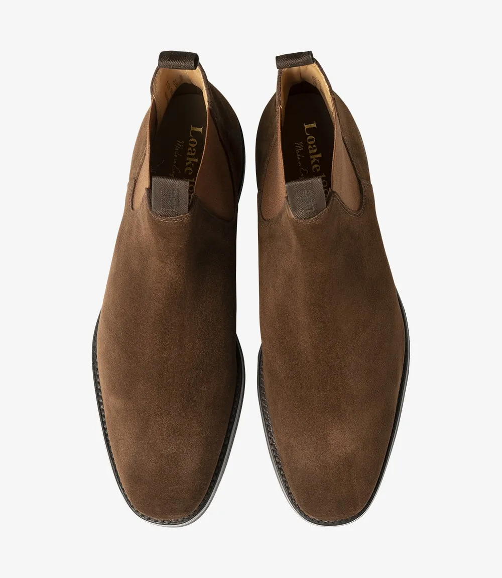 Loake Chatsworth Suede Chelsea Boots