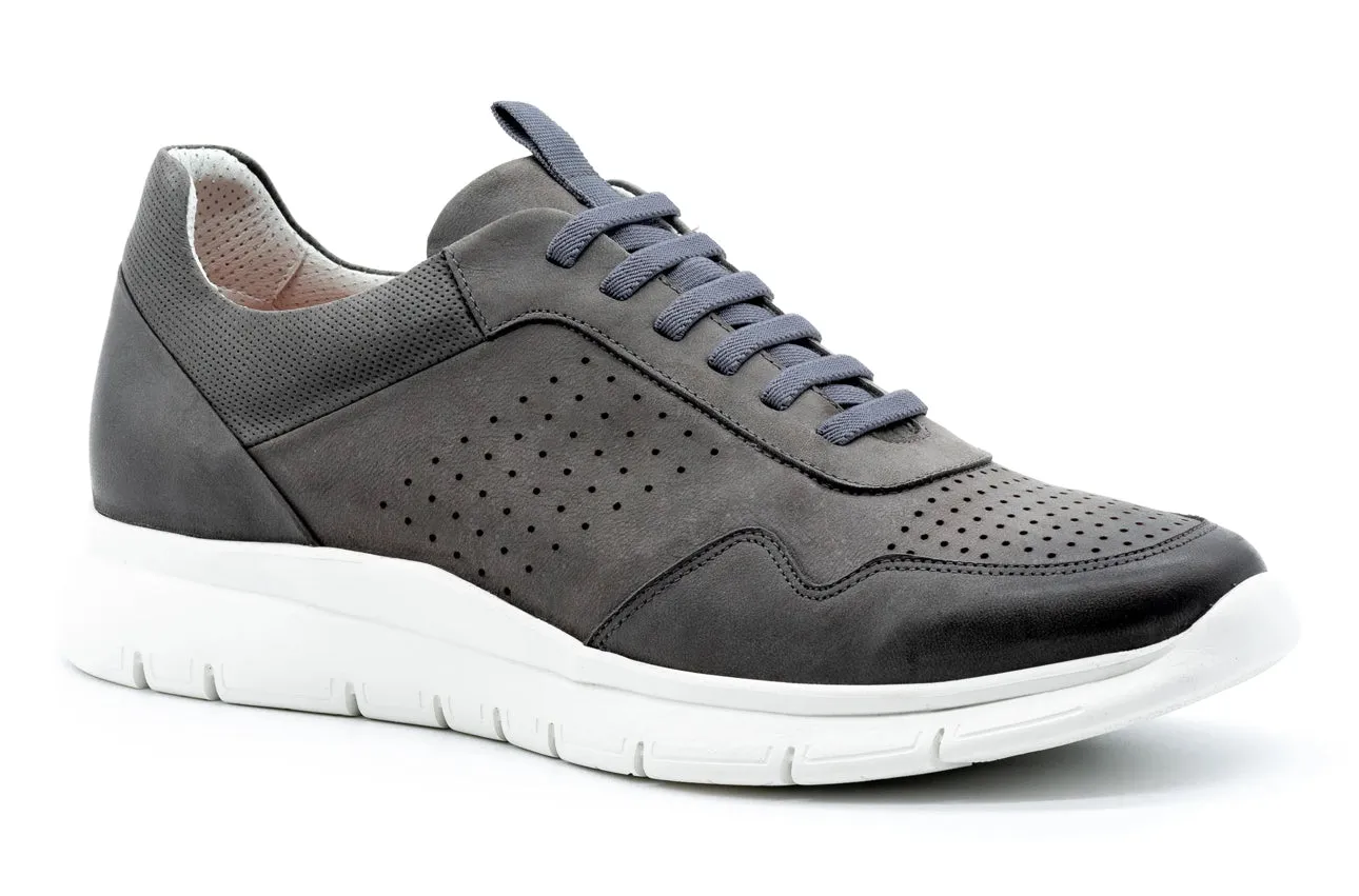 Luke Extra Light Glove Leather Sneakers in Shark by Martin Dingman