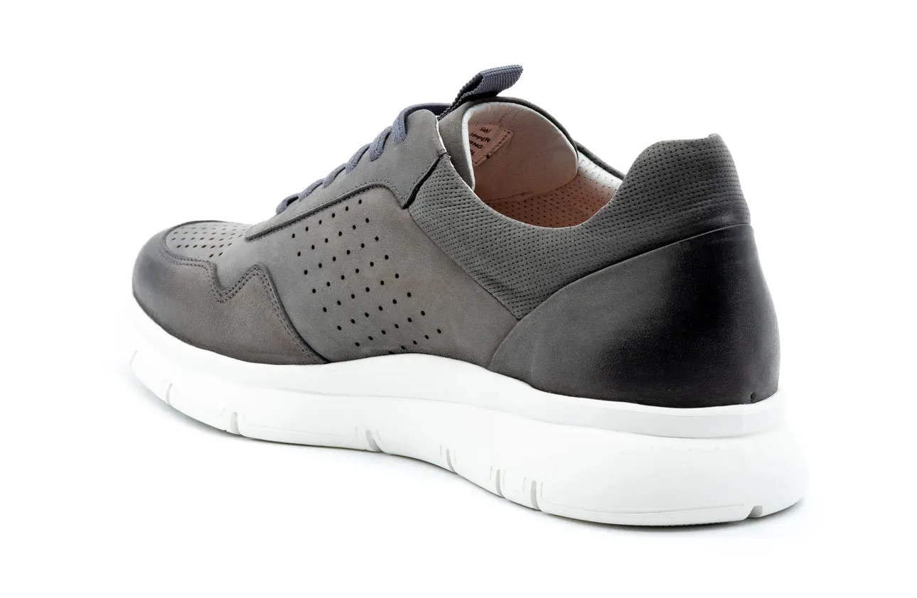 Luke Extra Light Glove Leather Sneakers in Shark by Martin Dingman