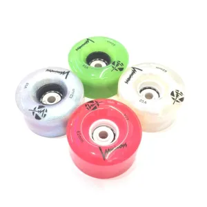 Luminous LED Quad Wheels Berry Shine 85A - 4 pack