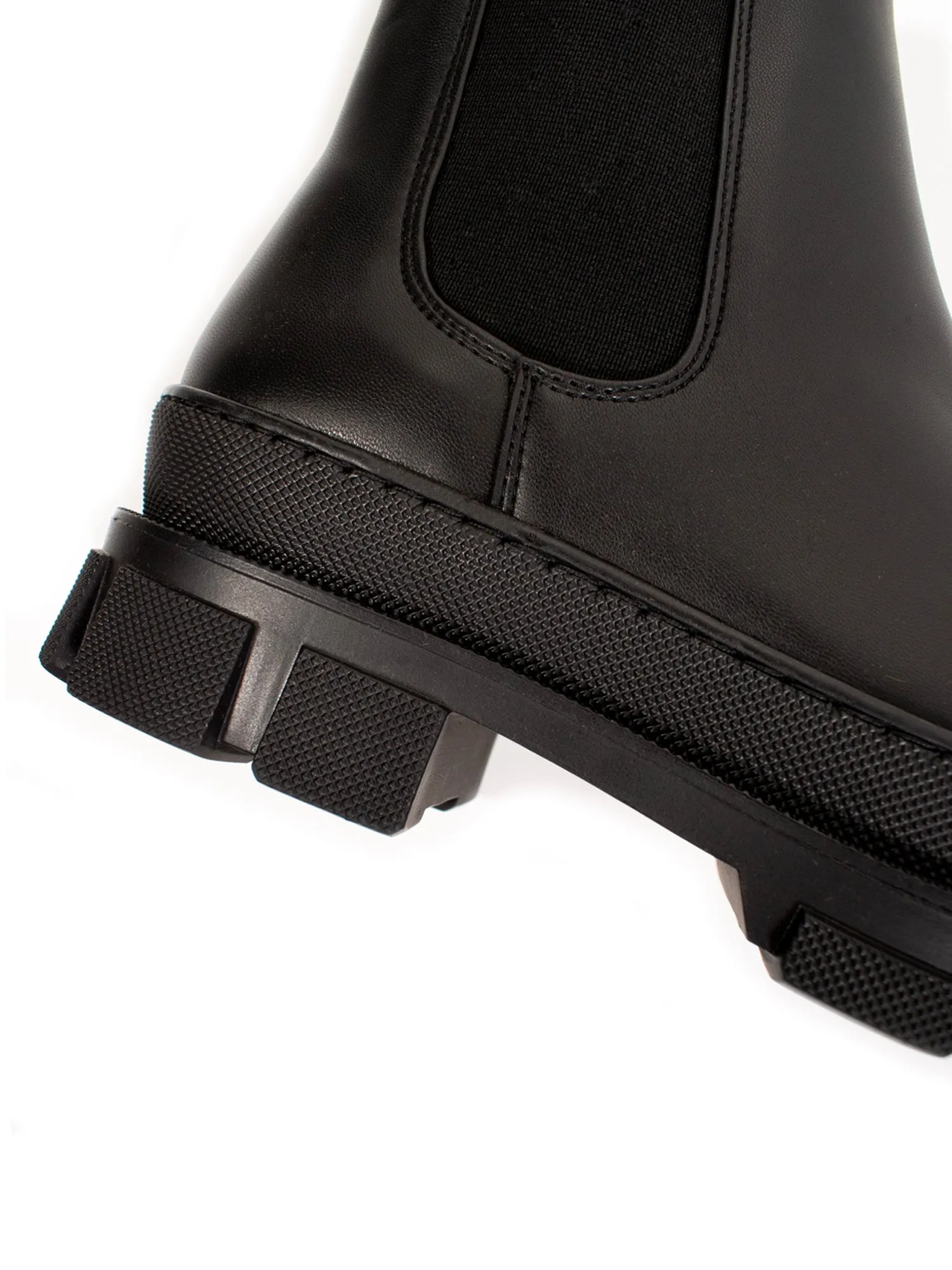 Luxe Track Sole Chelsea Boots