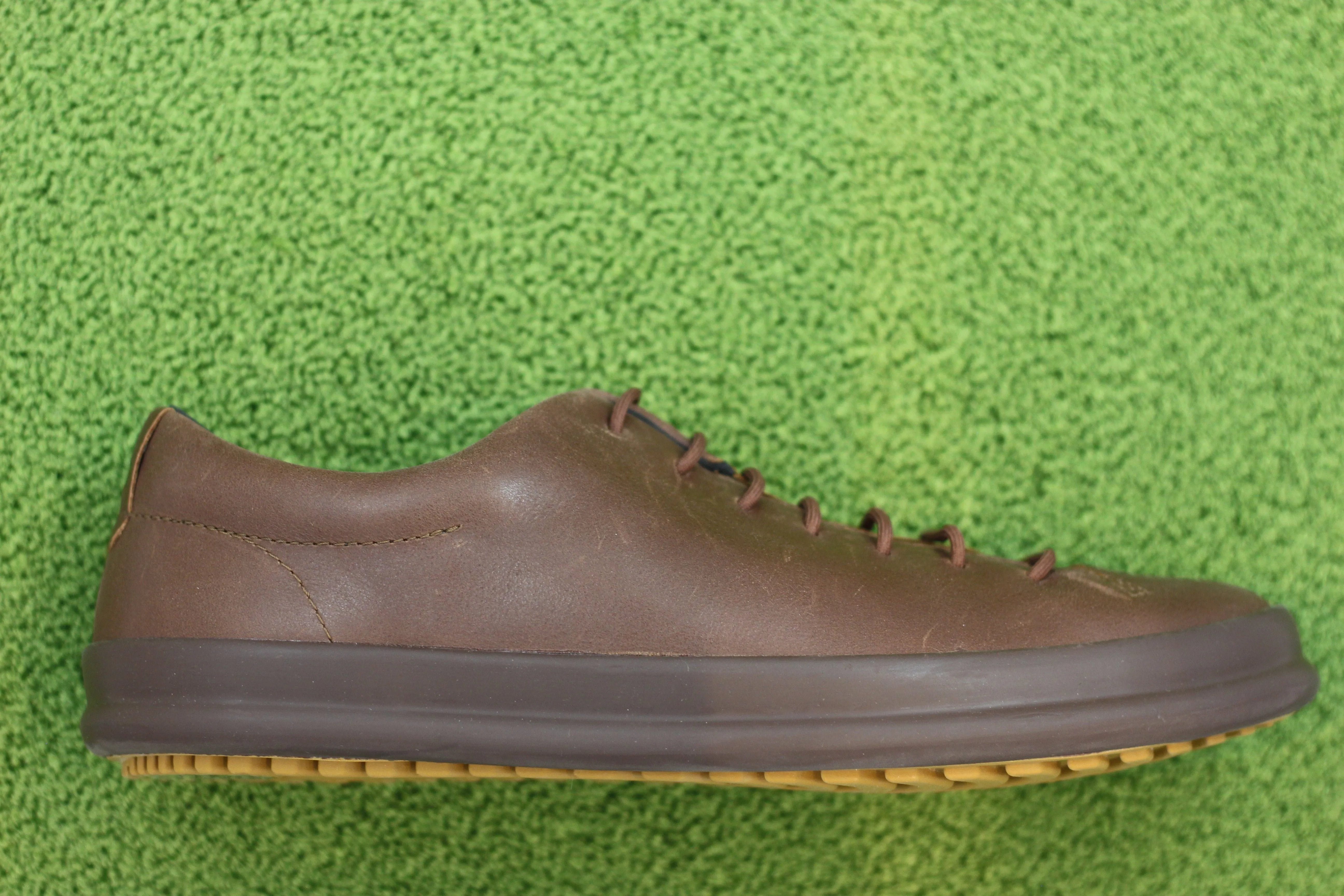 Mens Chasis Sport Sneaker - Brown Leather