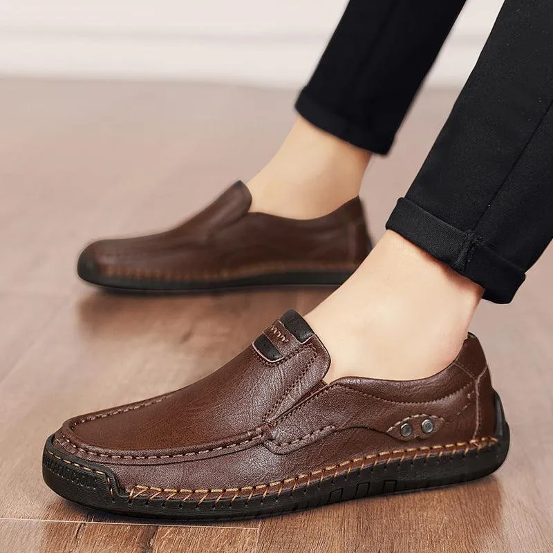 Men's Handmade Plus Size Leather Shoes