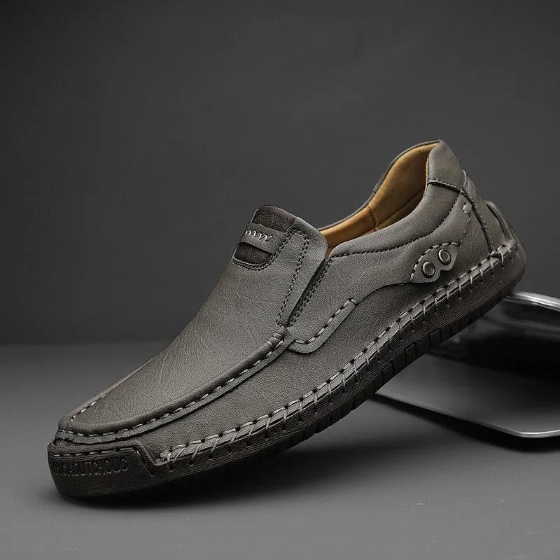 Men's Handmade Plus Size Leather Shoes