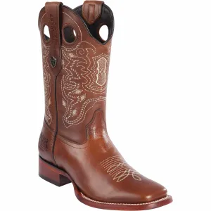 Men's Wild West Genuine Leather Ranch Toe Boot 28243807