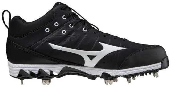 Mizuno 9 Spike Ambition 2 Men's Mid Metal Baseball Cleat 320631