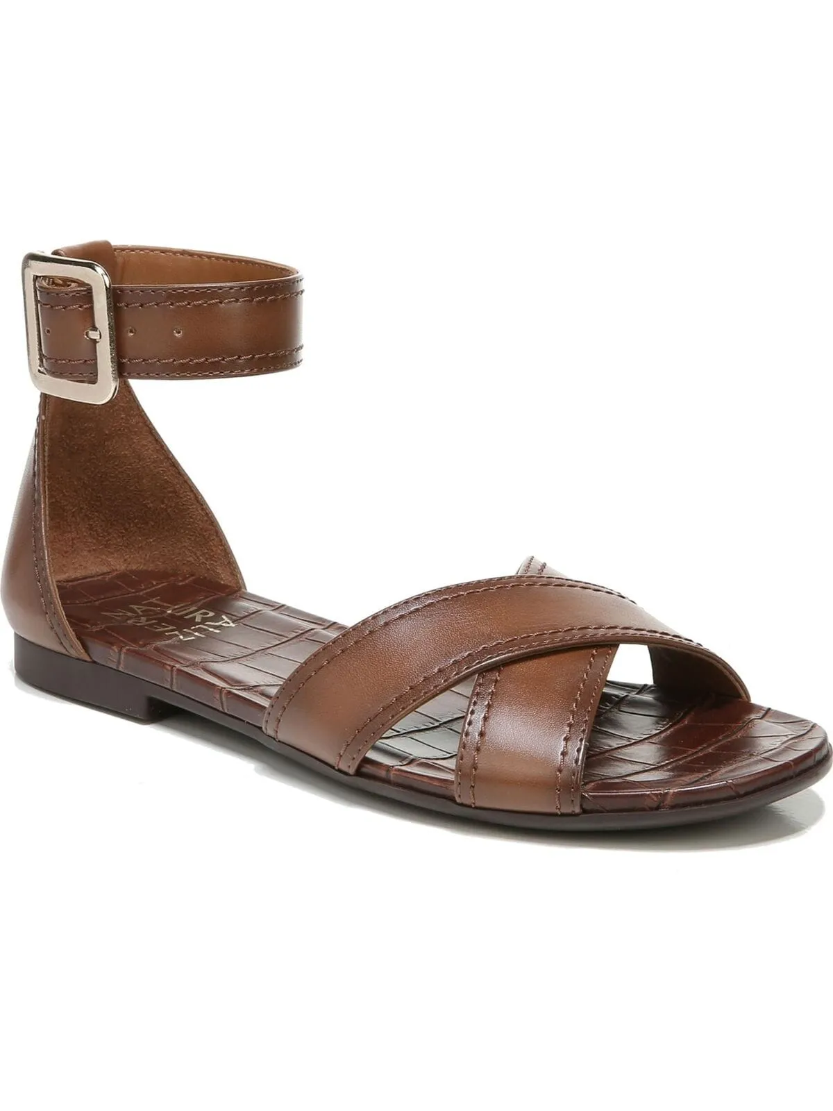 NATURALIZER - Comfort Ankle Strap Non-Slip Sausalito Round Toe Buckle Sandals