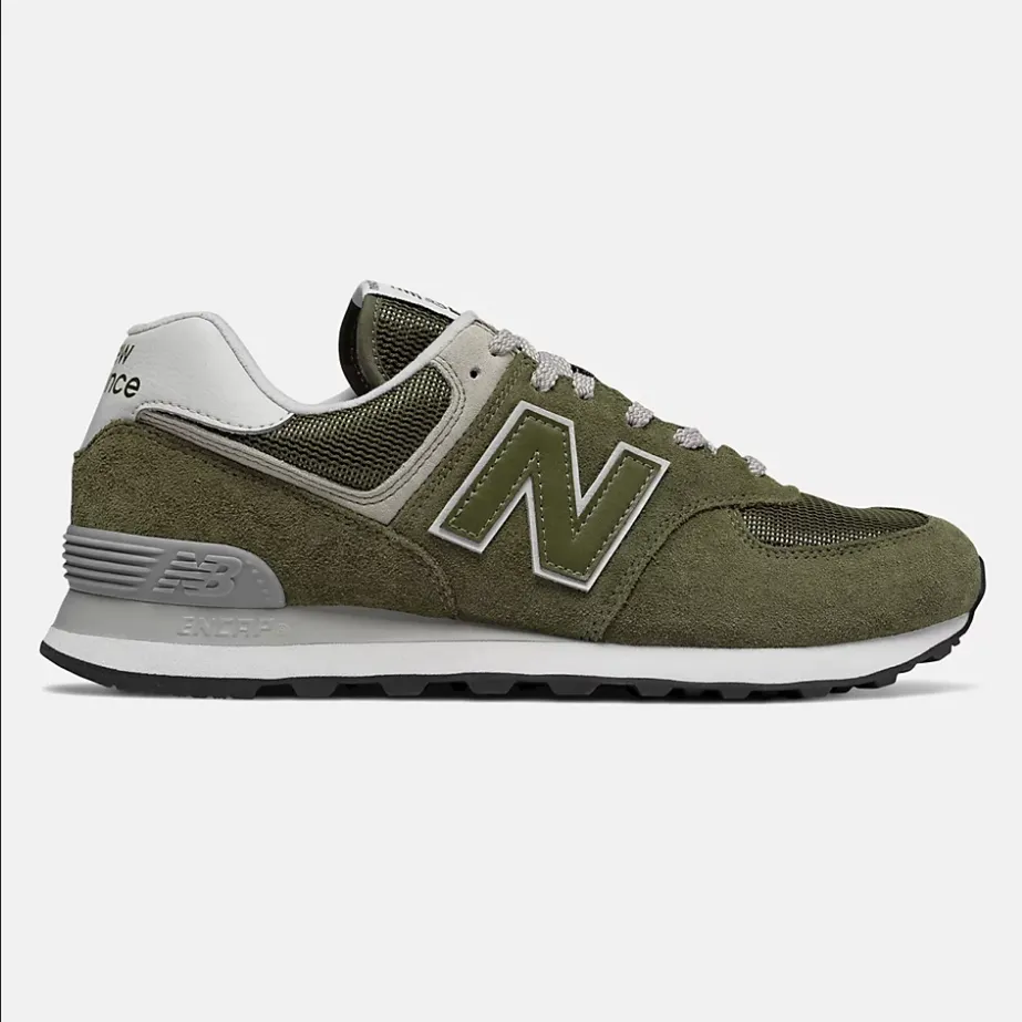 New Balance scarpa sneakers da uomo ML574EGO olive night