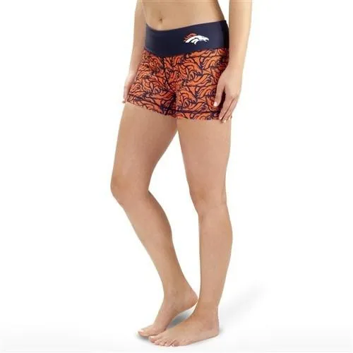 NFL 2014 Womens Thematic Fun Print Shorts Denver Broncos