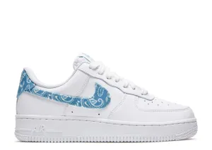 Nike Air Force 1 ’07 Essentials ‘Blue Paisley’ Unfading Sneaker