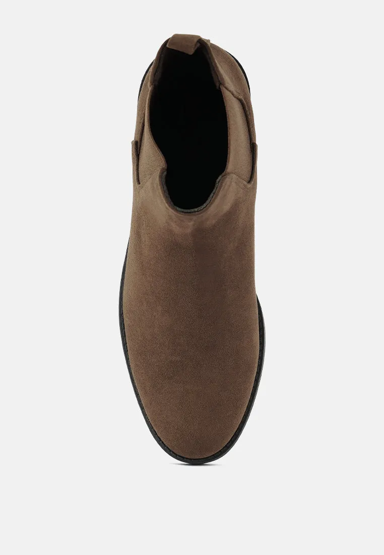 Nitro Micro Suede Chelsea Boots