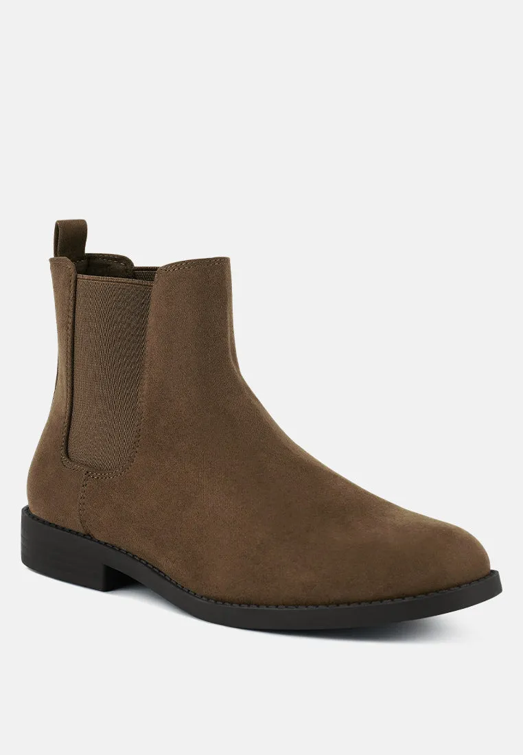 Nitro Micro Suede Chelsea Boots